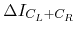$\displaystyle \Delta I_{C_{L}+C_{R}}$