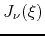 $\displaystyle J_{\nu}(\xi)$