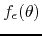 $f_{\epsilon}(\theta)$