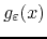 $g_{\varepsilon}(x)$