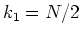 $k_{1}=N/2$