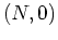 $(N,0)$