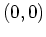 $(0,0)$