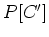 $P[C']$