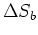 $\Delta S_{b}$